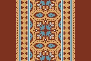 Tie dye Pattern Seamless Scandinavian pattern Motif embroidery, Pixel Ikat embroidery Design for Print scandinavian pattern saree ethnic nativity gypsy pattern vector