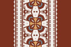 Tie dye Pattern Seamless Scandinavian pattern Motif embroidery, Pixel Ikat embroidery Design for Print jacquard slavic pattern folklore pattern kente arabesque vector