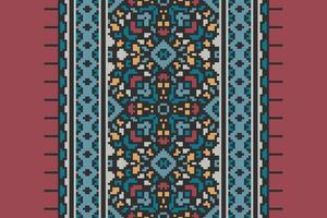 Tie dye Pattern Seamless Scandinavian pattern Motif embroidery, Pixel Ikat embroidery Design for Print australian curtain pattern geometric pillow model kurti mughal flowers vector