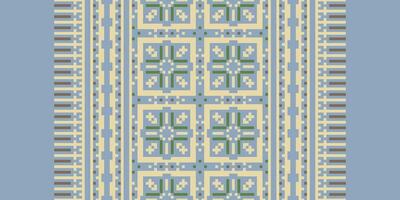 Navajo pattern Seamless Australian aboriginal pattern Motif embroidery, Pixel Ikat embroidery Design for Print pattern vintage flower folk navajo patchwork pattern vector