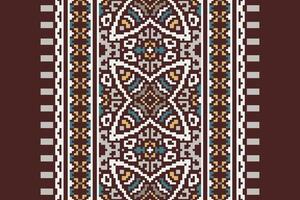 Baroque pattern Seamless Native American, Motif embroidery, Pixel Ikat embroidery Design for Print australian curtain pattern geometric pillow model kurti mughal flowers vector