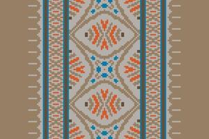 Baroque pattern Seamless Australian aboriginal pattern Motif embroidery, Pixel Ikat embroidery Design for Print scandinavian pattern saree ethnic nativity gypsy pattern vector