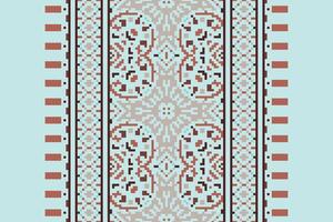Baroque pattern Seamless Australian aboriginal pattern Motif embroidery, Pixel Ikat embroidery Design for Print endless arabesque cloth dupatta shawl bandana print silk kurta men vector