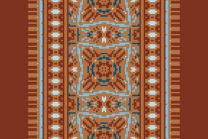 Baroque pattern Seamless Mughal architecture Motif embroidery, Pixel Ikat embroidery Design for Print indigenous art aboriginal art pattern floral kurti mughal border vector
