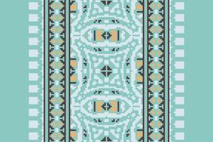 Baroque pattern Seamless Scandinavian pattern Motif embroidery, Pixel Ikat embroidery Design for Print scandinavian pattern saree ethnic nativity gypsy pattern vector