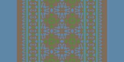 Navajo pattern Seamless Australian aboriginal pattern Motif embroidery, Pixel Ikat embroidery Design for Print scandinavian pattern saree ethnic nativity gypsy pattern vector