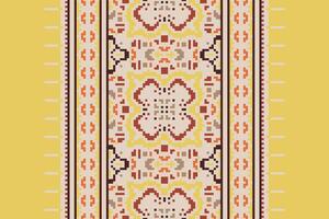 Dupatta pattern Seamless Australian aboriginal pattern Motif embroidery, Pixel Ikat embroidery Design for Print australian curtain pattern geometric pillow model kurti mughal flowers vector