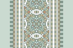 Dupatta pattern Seamless Mughal architecture Motif embroidery, Pixel Ikat embroidery Design for Print lace pattern seamless pattern vintage shibori jacquard seamless vector