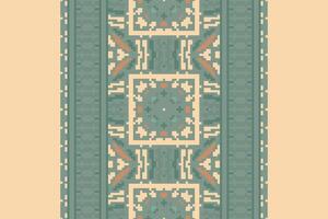 Dupatta pattern Seamless Mughal architecture Motif embroidery, Pixel Ikat embroidery Design for Print kurta pattern mughal motifs tapestry pattern floral repeat vector