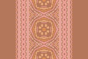 Dupatta pattern Seamless Scandinavian pattern Motif embroidery, Pixel Ikat embroidery Design for Print lace pattern turkish ceramic ancient egypt art jacquard pattern vector