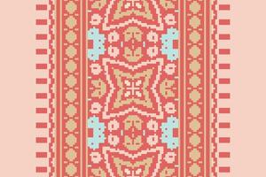 Ancient patterns Seamless Native American, Motif embroidery, Pixel Ikat embroidery Design for Print australian curtain pattern geometric pillow model kurti mughal flowers vector