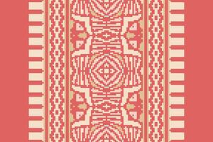 Ancient patterns Seamless Native American, Motif embroidery, Pixel Ikat embroidery Design for Print indigenous art aboriginal art pattern floral kurti mughal border vector