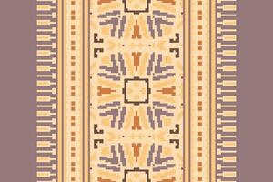 Ancient patterns Seamless Australian aboriginal pattern Motif embroidery, Pixel Ikat embroidery Design for Print indonesian batik motif embroidery native american kurta mughal design vector