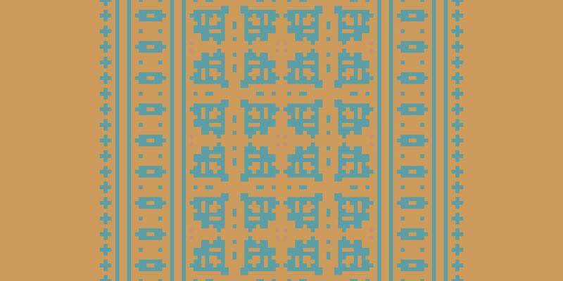 Navajo pattern Seamless Mughal architecture Motif embroidery, Pixel Ikat embroidery Design for Print scandinavian pattern saree ethnic nativity gypsy pattern