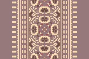 Ancient patterns Seamless Australian aboriginal pattern Motif embroidery, Pixel Ikat embroidery Design for Print kurta pattern mughal motifs tapestry pattern floral repeat vector