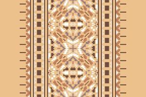 Ancient patterns Seamless Bandana print silk Motif embroidery, Pixel Ikat embroidery Design for Print kurta pattern mughal motifs tapestry pattern floral repeat vector