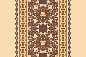 Ancient patterns Seamless Australian aboriginal pattern Motif embroidery, Pixel Ikat embroidery Design for Print australian curtain pattern geometric pillow model kurti mughal flowers vector