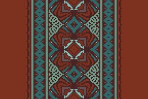Ancient patterns Seamless Australian aboriginal pattern Motif embroidery, Pixel Ikat embroidery Design for Print scandinavian pattern saree ethnic nativity gypsy pattern vector