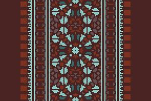Ancient patterns Seamless Australian aboriginal pattern Motif embroidery, Pixel Ikat embroidery Design for Print jacquard slavic pattern folklore pattern kente arabesque vector
