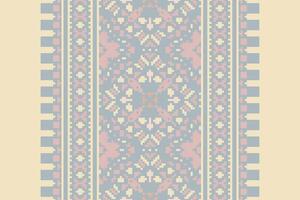 Ancient patterns Seamless Mughal architecture Motif embroidery, Pixel Ikat embroidery Design for Print vyshyvanka placemat quilt sarong sarong beach kurtis Indian motifs vector
