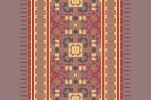 Ancient patterns Seamless Mughal architecture Motif embroidery, Pixel Ikat embroidery Design for Print lace pattern turkish ceramic ancient egypt art jacquard pattern vector