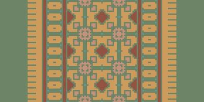 Navajo pattern Seamless Mughal architecture Motif embroidery, Pixel Ikat embroidery Design for Print egyptian hieroglyphs tibetan geo pattern vector