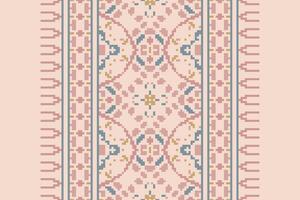 Ancient patterns Seamless Scandinavian pattern Motif embroidery, Pixel Ikat embroidery Design for Print australian curtain pattern geometric pillow model kurti mughal flowers vector