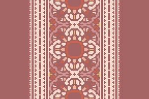 Bukhara pattern Seamless Native American, Motif embroidery, Pixel Ikat embroidery Design for Print kurta pattern mughal motifs tapestry pattern floral repeat vector