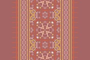 Bukhara pattern Seamless Native American, Motif embroidery, Pixel Ikat embroidery Design for Print australian curtain pattern geometric pillow model kurti mughal flowers vector