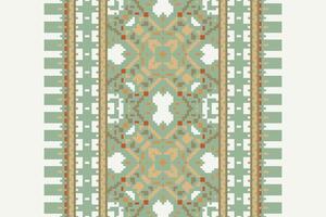 Bukhara pattern Seamless Australian aboriginal pattern Motif embroidery, Pixel Ikat embroidery Design for Print scandinavian pattern saree ethnic nativity gypsy pattern vector