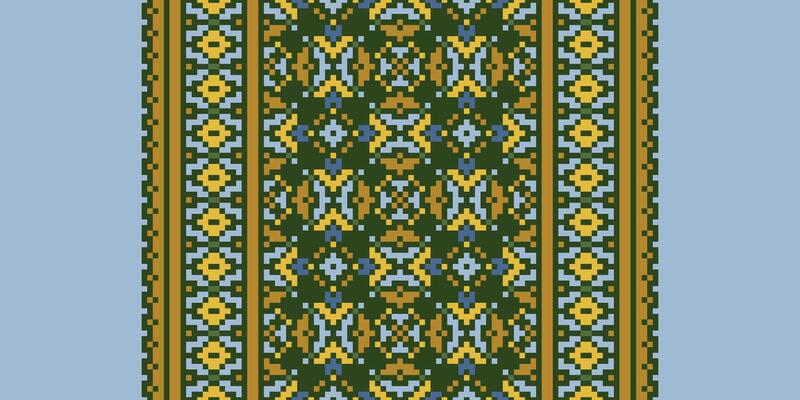 Navajo pattern Seamless Scandinavian pattern Motif embroidery, Pixel Ikat embroidery Design for Print scarf hijab pattern kerchief Pixel Ikat Silk kurti model mughal patterns