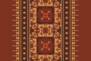 Bukhara pattern Seamless Australian aboriginal pattern Motif embroidery, Pixel Ikat embroidery Design for Print tie dyeing pillowcase sambal puri kurti mughal architecture vector