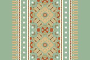 Bukhara pattern Seamless Australian aboriginal pattern Motif embroidery, Pixel Ikat embroidery Design for Print pattern vintage flower folk navajo patchwork pattern vector