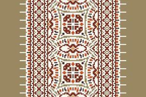 Bukhara pattern Seamless Australian aboriginal pattern Motif embroidery, Pixel Ikat embroidery Design for Print lace pattern seamless pattern vintage shibori jacquard seamless vector
