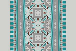 Bukhara pattern Seamless Australian aboriginal pattern Motif embroidery, Pixel Ikat embroidery Design for Print scandinavian pattern saree ethnic nativity gypsy pattern vector