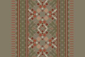 Bukhara pattern Seamless Scandinavian pattern Motif embroidery, Pixel Ikat embroidery Design for Print australian curtain pattern geometric pillow model kurti mughal flowers vector