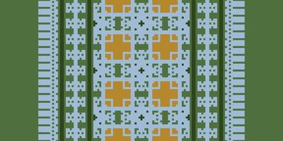 Navajo pattern Seamless Scandinavian pattern Motif embroidery, Pixel Ikat embroidery Design for Print tie dyeing pillowcase sambal puri kurti mughal architecture vector