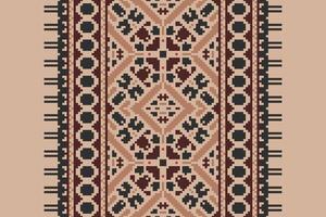 Fashion pattern Seamless Australian aboriginal pattern Motif embroidery, Pixel Ikat embroidery Design for Print australian curtain pattern geometric pillow model kurti mughal flowers vector