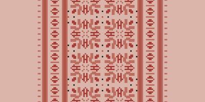 Navajo pattern Seamless Scandinavian pattern Motif embroidery, Pixel Ikat embroidery Design for Print figure tribal ink on cloth patola sari vector