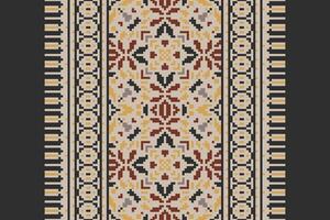 Fashion pattern Seamless Mughal architecture Motif embroidery, Pixel Ikat embroidery Design for Print egyptian hieroglyphs tibetan geo pattern vector