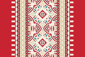 Tissue Dupatta Seamless Native American, Motif embroidery, Pixel Ikat embroidery Design for Print kurta pattern mughal motifs tapestry pattern floral repeat vector