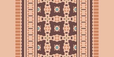 Patchwork pattern Seamless Native American, Motif embroidery, Pixel Ikat embroidery Design for Print scarf hijab pattern kerchief Pixel Ikat Silk kurti model mughal patterns vector
