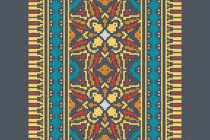 Tissue Dupatta Seamless Australian aboriginal pattern Motif embroidery, Pixel Ikat embroidery Design for Print lace pattern seamless pattern vintage shibori jacquard seamless vector