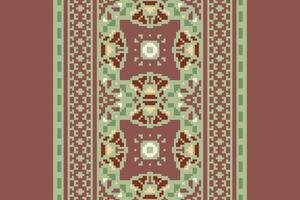Peruvian pattern Seamless Australian aboriginal pattern Motif embroidery, Pixel Ikat embroidery Design for Print scandinavian pattern saree ethnic nativity gypsy pattern vector