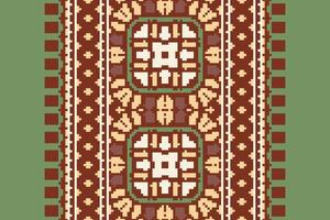 Peruvian pattern Seamless Australian aboriginal pattern Motif embroidery, Pixel Ikat embroidery Design for Print scandinavian pattern saree ethnic nativity gypsy pattern vector
