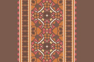 Peruvian pattern Seamless Scandinavian pattern Motif embroidery, Pixel Ikat embroidery Design for Print scarf hijab pattern kerchief Pixel Ikat Silk kurti model mughal patterns vector