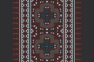 Peruvian pattern Seamless Scandinavian pattern Motif embroidery, Pixel Ikat embroidery Design for Print scandinavian pattern saree ethnic nativity gypsy pattern vector