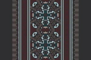 Peruvian pattern Seamless Scandinavian pattern Motif embroidery, Pixel Ikat embroidery Design for Print lace pattern turkish ceramic ancient egypt art jacquard pattern vector