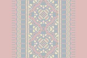 Patola sari Seamless Australian aboriginal pattern Motif embroidery, Pixel Ikat embroidery Design for Print Texture fabric saree sari carpet. kurta patola saree vector