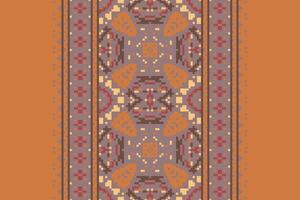 Patola sari Seamless Australian aboriginal pattern Motif embroidery, Pixel Ikat embroidery Design for Print scarf hijab pattern kerchief Pixel Ikat Silk kurti model mughal patterns vector
